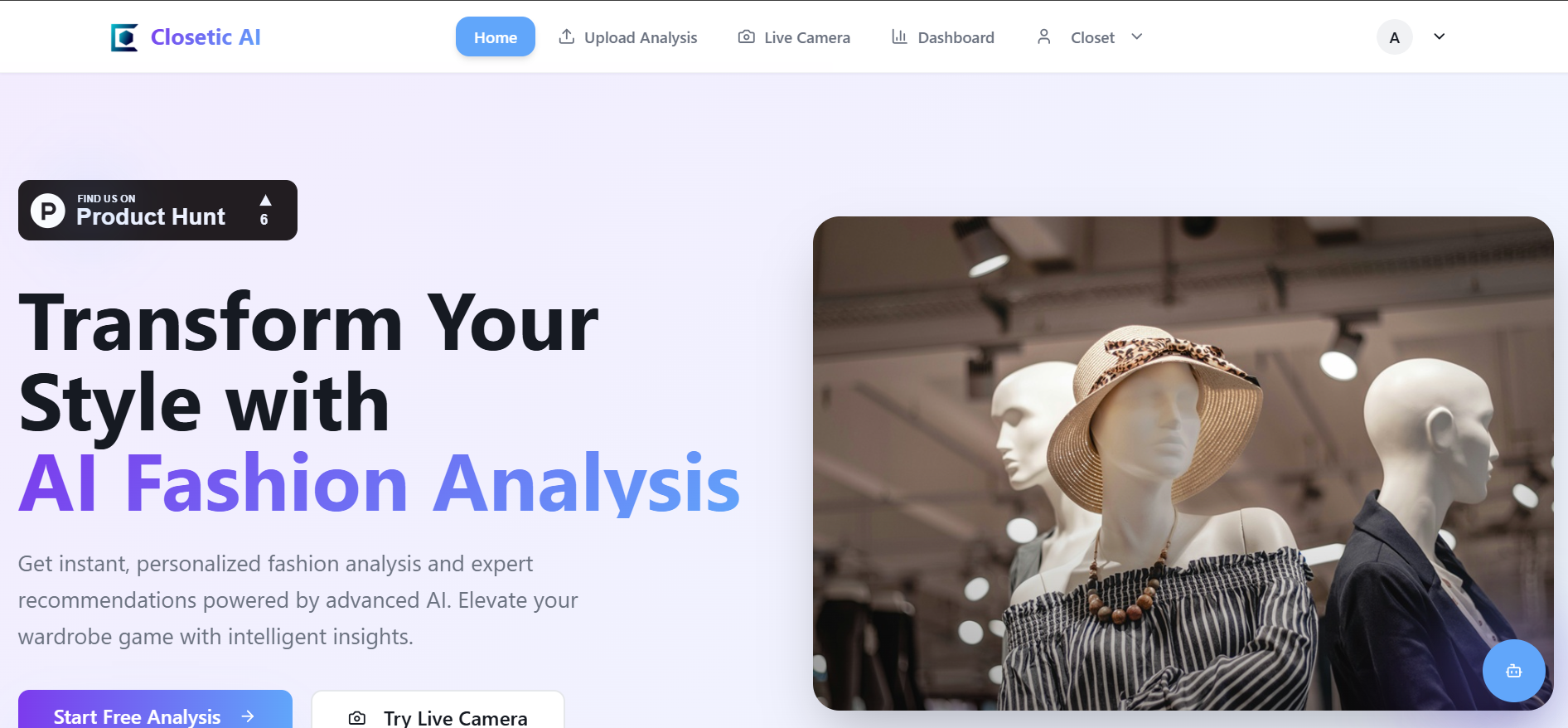 Closetic AI Wardrobe Platform